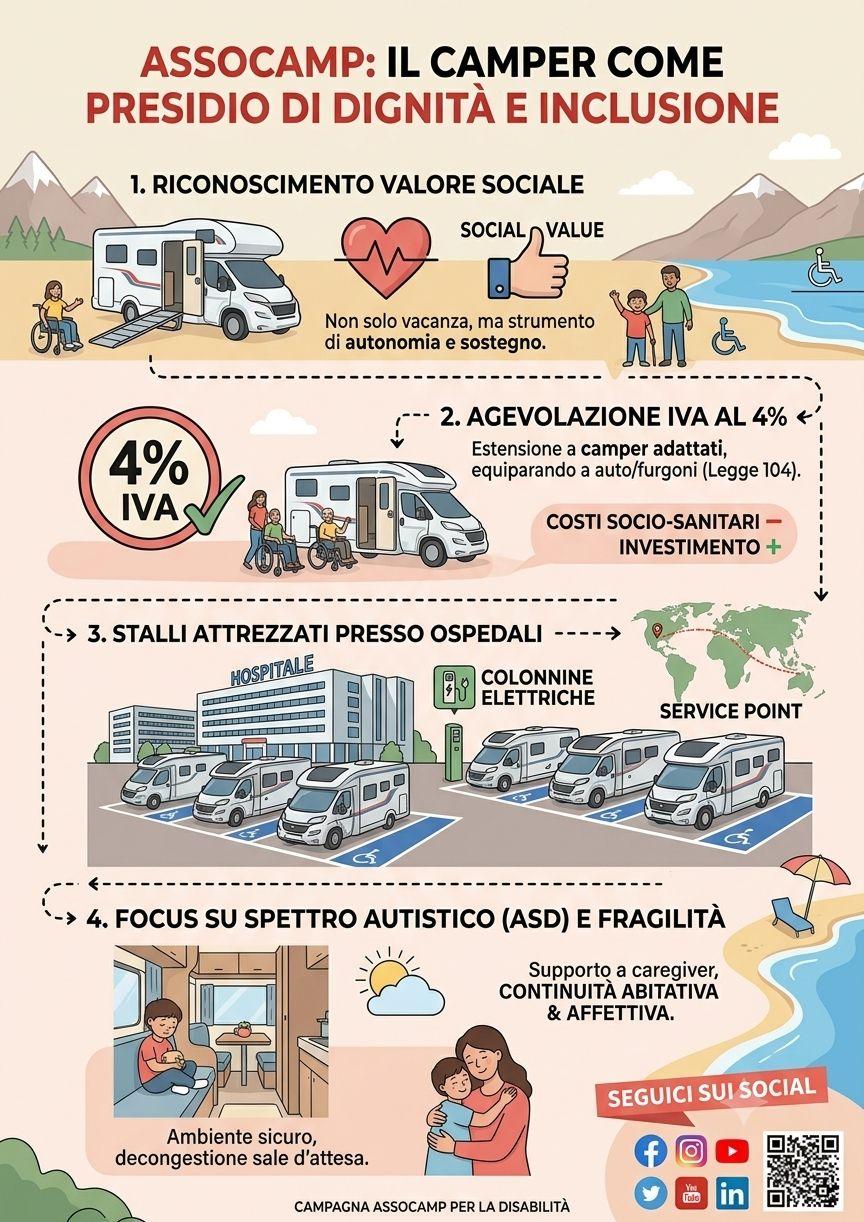 Assocamp: il camper come presidio di dignità e inclusione